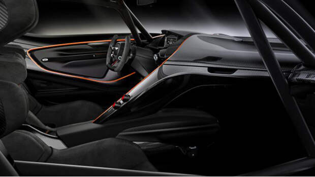 Интерьер Aston Martin Vulcan Интерьер Aston Martin Vulcan