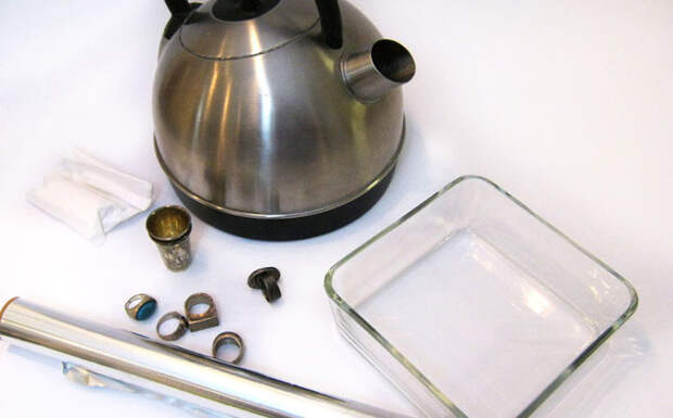Простой и эффективный способ чистки серебряных предметов очистка, серебро, советы