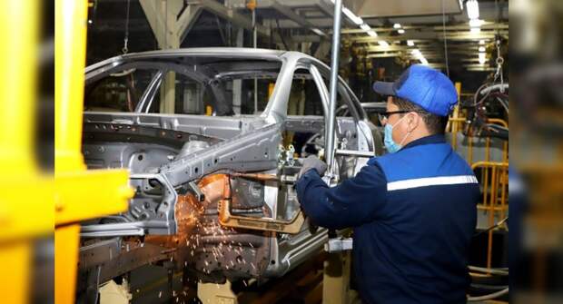Компания UzAuto Motors запустила новый сварочный цех в Асаке