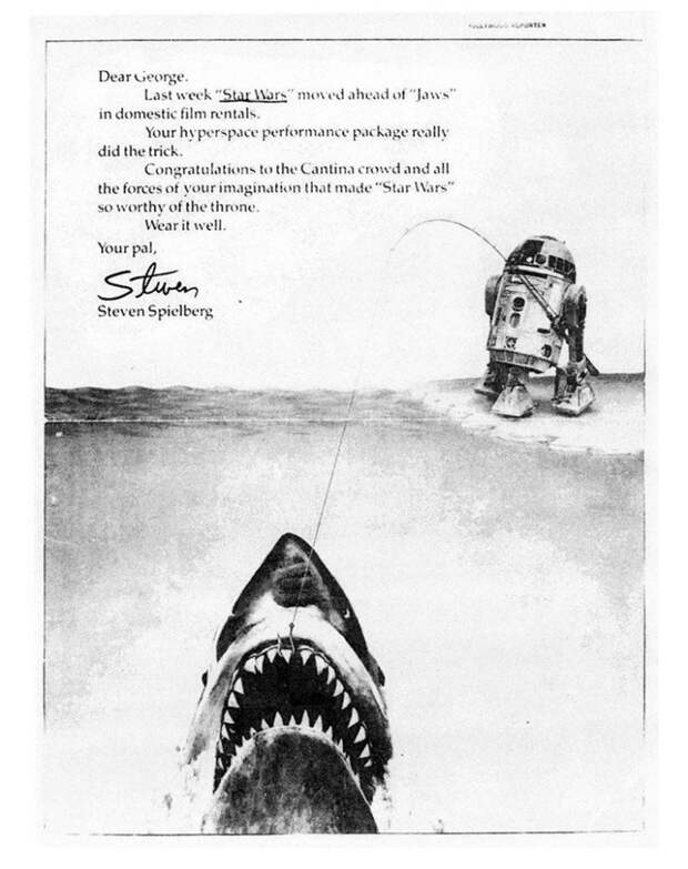 Никто не знал, а он Вейдер. История одного письма star wars, история, история кино, факты