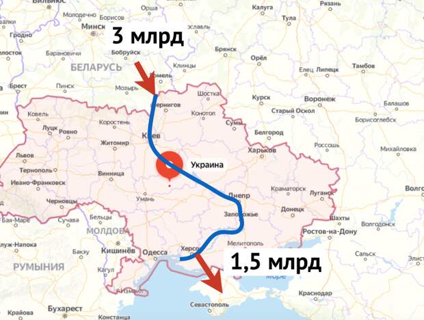 Крыму требуется лишь половина той воды, что поступает из России