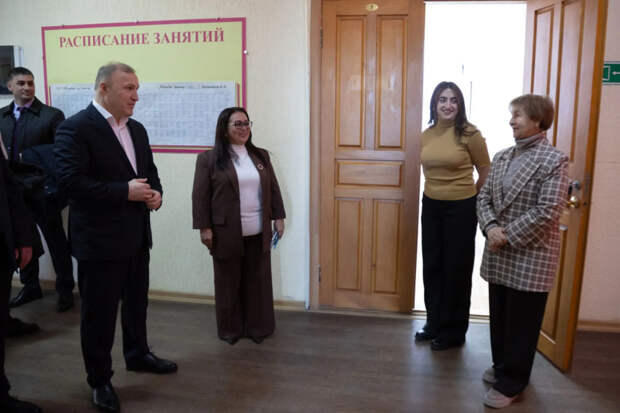 Глава Адыгеи посетил Адыгейский педагогический колледж им. Х. Андрухаева