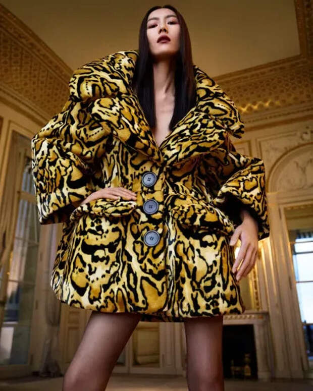 Лю Вэнь для Vogue (Франция)