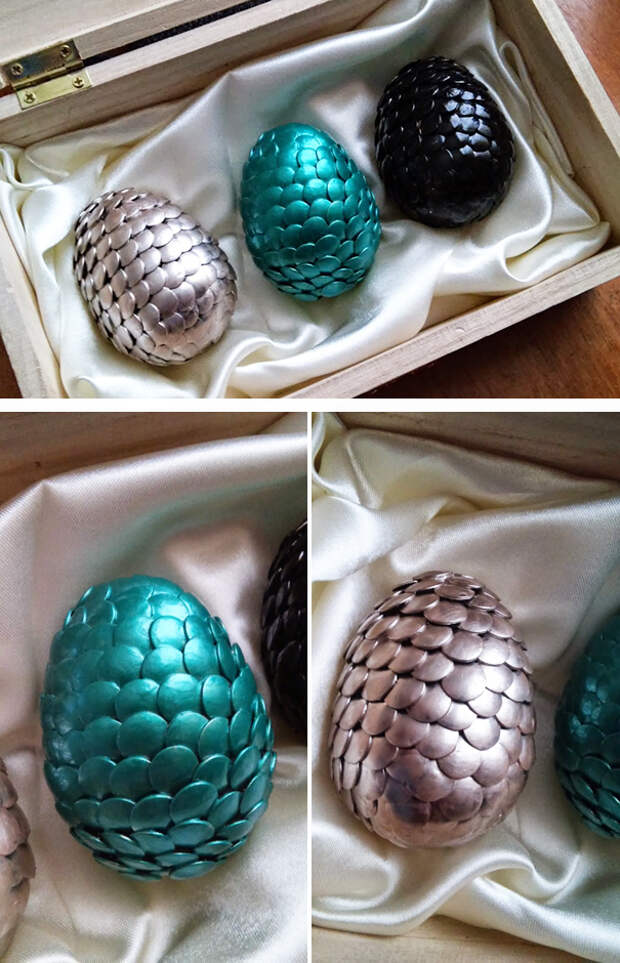 украшение пасхальных яиц 