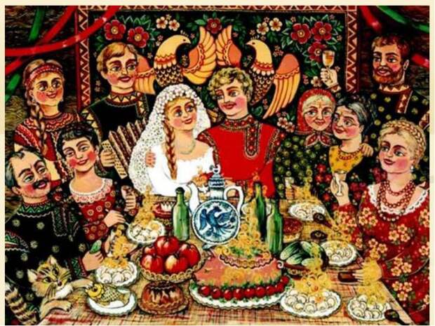 Традиционные русские свадебные блюда