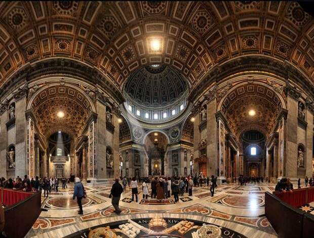 Собор Святого Петра (Ватикан) красиво. необычно, храм. мир