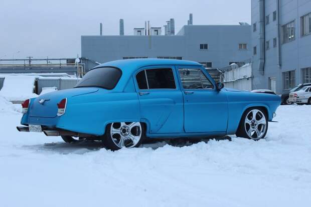 ГАЗ-21 с двигателем 2JZ-GTE ГАЗ-21 с двигателем 2JZ-GTE 2JZ, toyota, волга, газ-21, свап, тюнинг