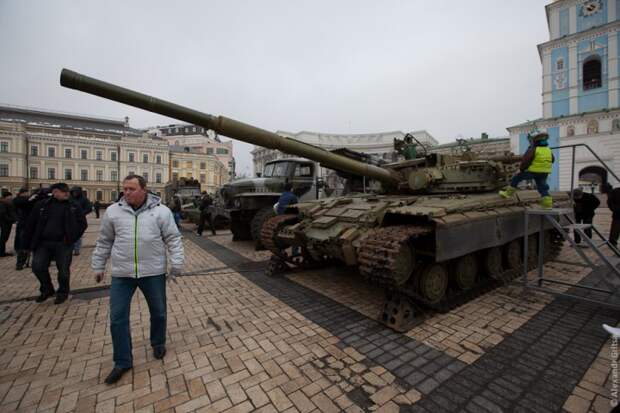 Российская техника в центре Киева! ШОК! Российская техника в центре Киева! ШОК!