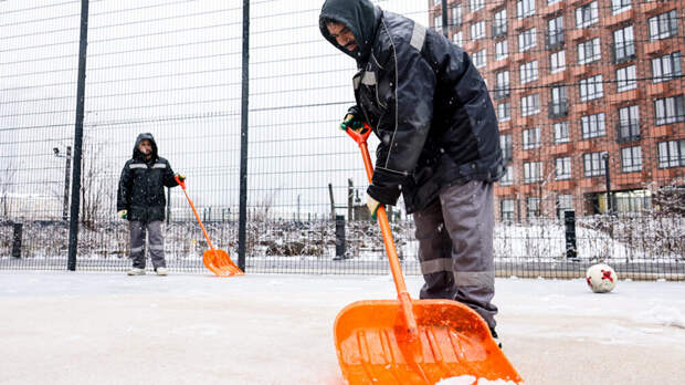 В Москве выпала пятая часть месячной нормы снега