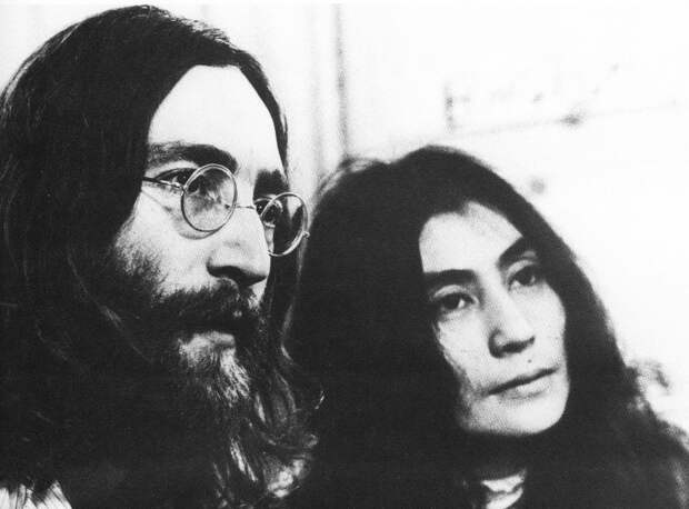 Джон Леннон и Йоко Оно. Фото / John Lennon & Yoko Ono. Photo 