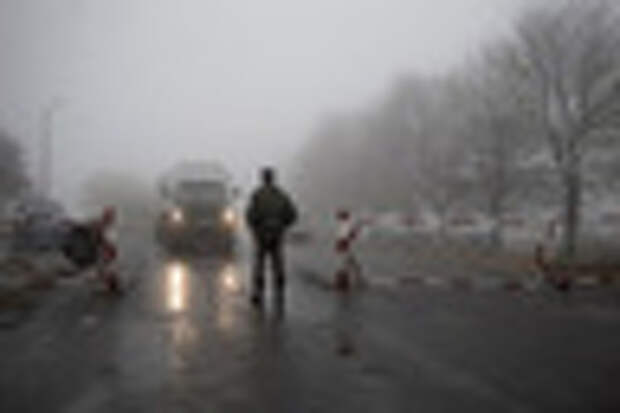 A russian army check point at the road between Chisinau and Tiraspol on 10 November 2009 ,Tiraspol is the capital and administrative centre of the de facto independent Pridnestrovian Moldavian Republic (Transnistria). The city is located on the eastern bank of the Dniester River.Transnistria is a disputed region in Eastern Europe, located mostly in a strip between the Dniester River and Ukraine. Since its declaration of independence in 1990, and especially after the War of Transnistria in 1992, it is governed by the unrecognized Pridnestrovian Moldavian Republic (PMR), which claims the left bank of the river Dniester and the city of Bender within the former Moldavian SSR. Russian military contingent is present in Transnistria. The status of this contingent is disputed. The 1992 cease-fire agreement between Moldova and Transnistria established a Russian peace-keeper presence in Transnistria. Russian troops stationed in Moldova proper since the time of the USSR were fully withdrawn to Russia by January 1993.