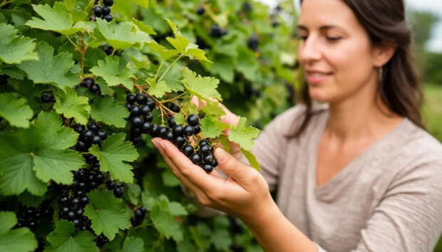 Один пакетик в марте — и смородина завалит ягодами размером с пятирублёвую монету