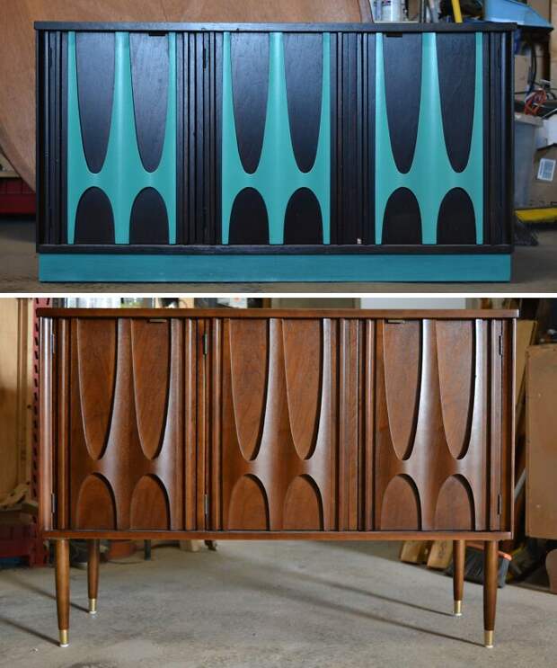 Bigpicture.ru красивые вещи, испорченных окрашиванием, до и после реставрации handcrafted wooden furniture restored reverse pinterest