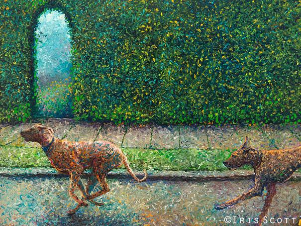 рисунки пальцами айрис скотт (9)