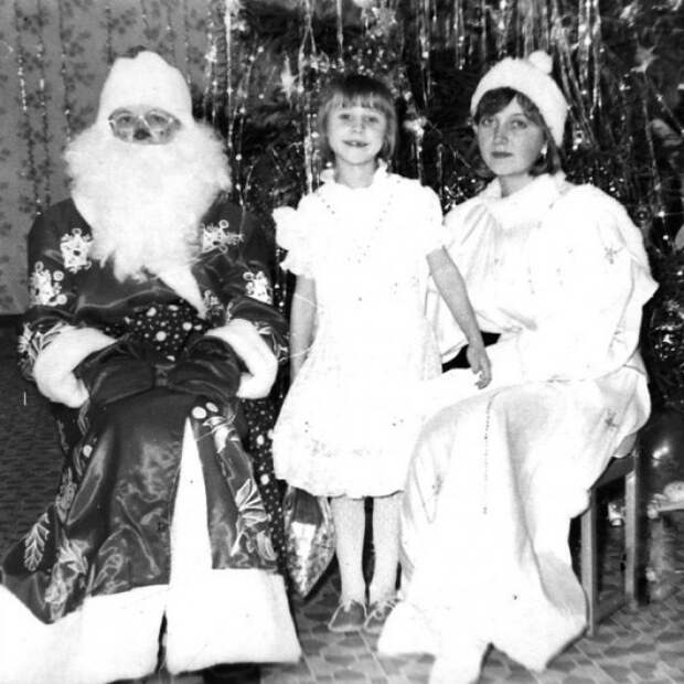 новогодние фотографии из детства 