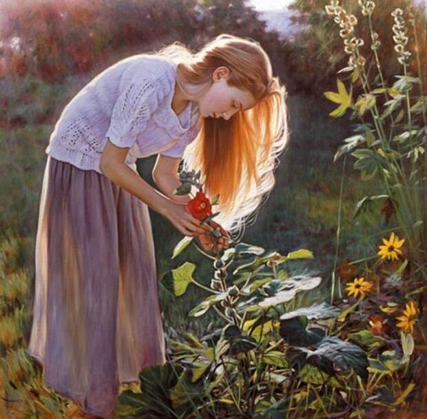 Летние мотивы в картинах Даниэль Ричард