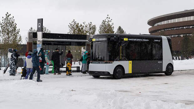 Разработанную в России автономную маршрутку с ИИ протестируют на Алтае