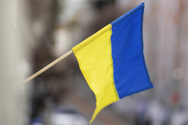 В Новосибирске мигрант покрасил бордюр в цвета флага Украины