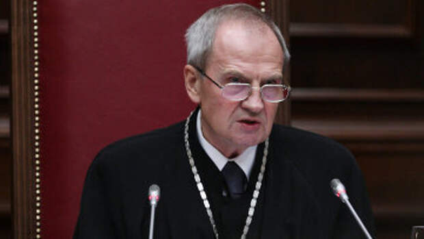 Председатель КС РФ Валерий Зорькин. Архивное фото