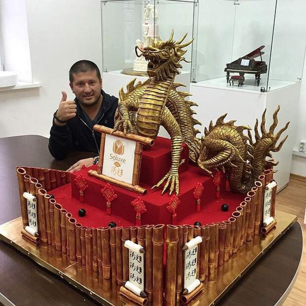 торт в китайском стиле