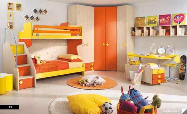 Citris-flavored-Bedroom-582x356