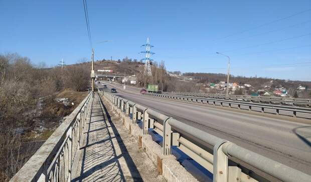 На время ремонта на мосту в Белгороде будет движение по одной полосе