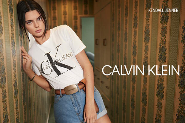 Кендалл Дженнер в новой рекламной кампании Calvin Klein