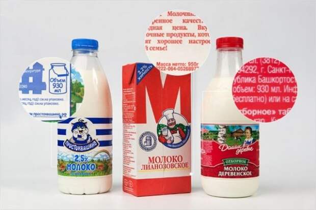 2. Молоко и молочная продукция обман, продукты