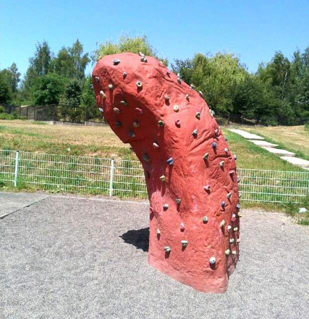 Interestingly-Shaped-Climbing-Structure