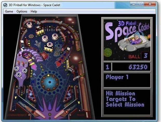 "3D Pinball для Windows - Space Cadet" выпущен в 1995 году