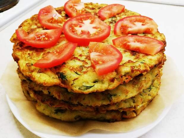 Кабачковый торт. Вкусная закуска из кабачков. Еда, Кулинария, Рецепт, Готовка, Кабачок, Закуска, Вкусно, Торт, Видео, Длиннопост