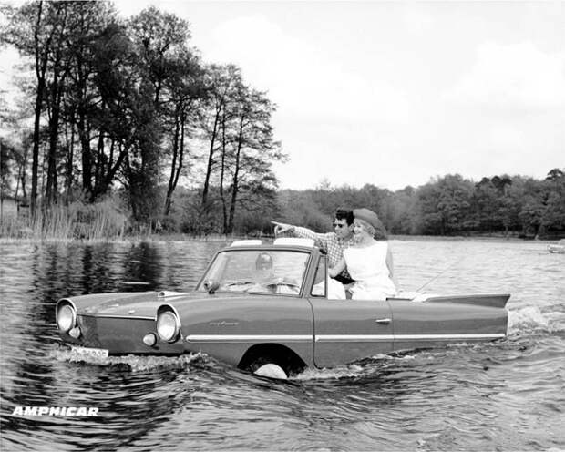 Амфибия Amphicar 770 (1961-68) авто, история