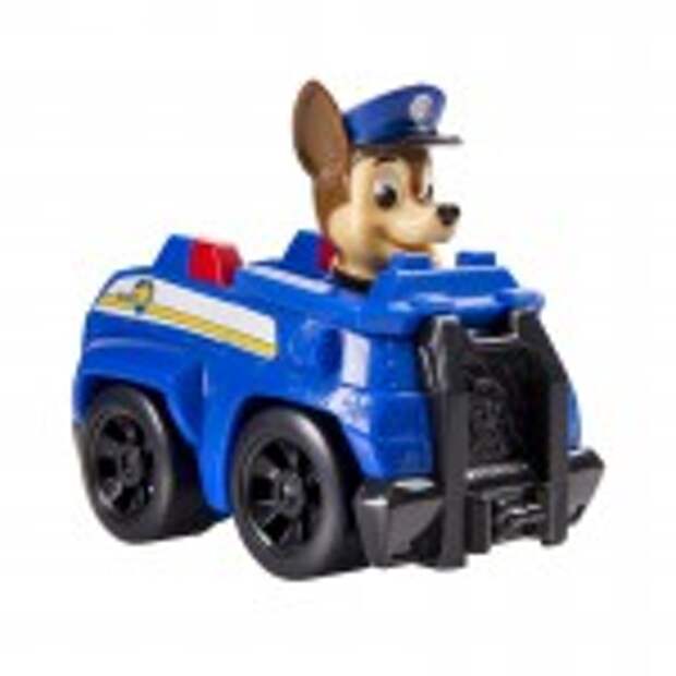 Маленькая машинка Paw Patrol и Спасатель Гонщик (овчарка)