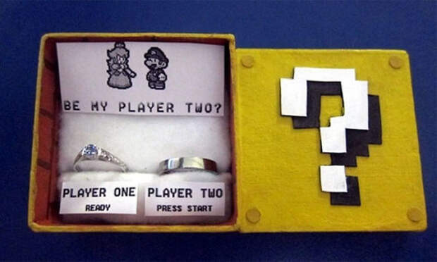Be My Player Two (Mario Themed Proposal)