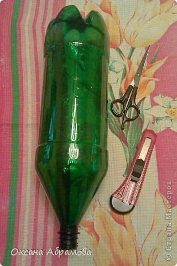Пальма (из пластиковых бутылок) Пальма (из пластиковых бутылок)