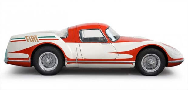 Прототип газотурбинного автомобиля Fiat 1954 fiat, газотурбинный двигатель, концепт, прототип, турбина