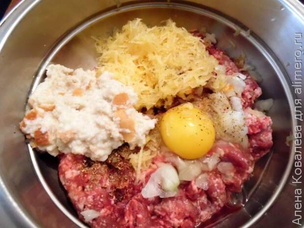 Мясные шарики с сыром Мясные шарики с сыром