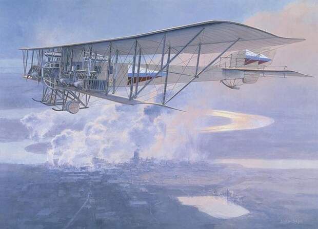 23 декабря 1914 года в России создали эскадру воздушных кораблей «Илья Муромец» 23 декабря 1914 года в России создали эскадру воздушных кораблей «Илья Муромец»