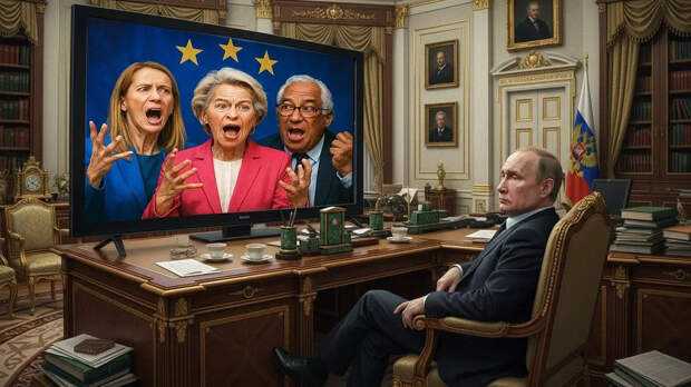 "Главный злодей – Путин". L’Antidiplomatico: Европа ведёт когнитивную войну против России