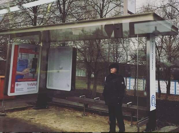 Остановка. Фото автора