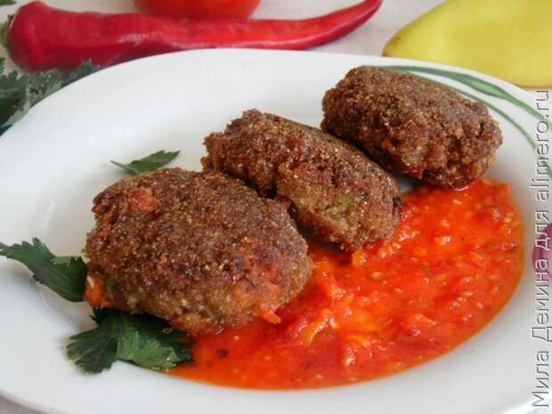Котлеты с овощами Котлеты с овощами