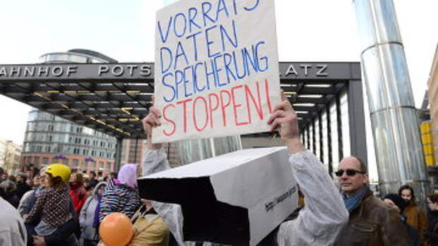 В Берлине протестуют против торгового соглашения с США