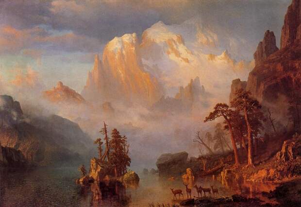 художник Albert Bierstadt - 04