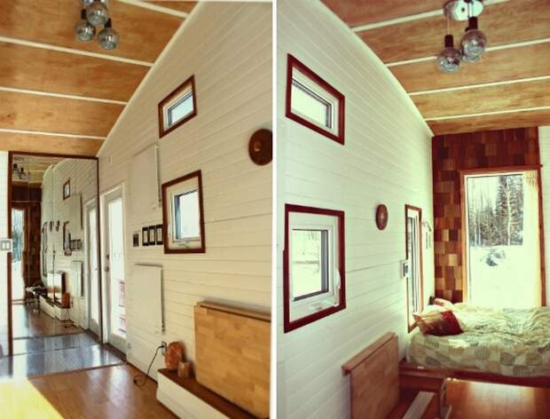 Интерьеры Leaf House.