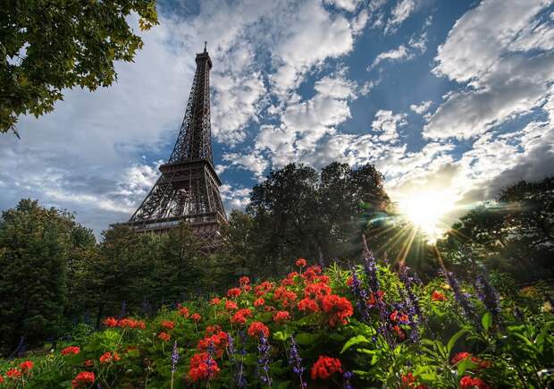 Город любви – Париж. Эйфелева башня