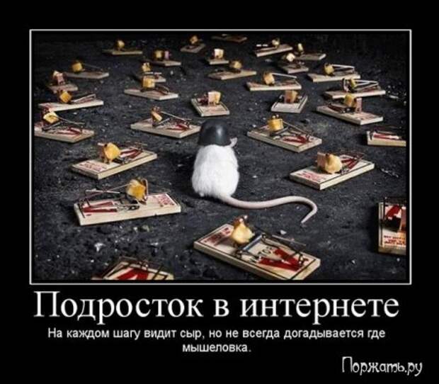 Демотиваторы прикольные и со смыслом, смешные и серьезные.