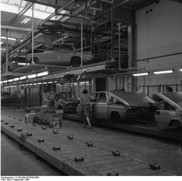 Как собирали BMW в 60-х годах прошлого века авто, история, bmw, производсство, завод
