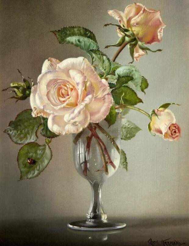розы в живописи - 14