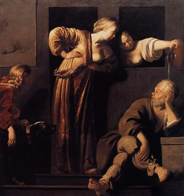 442979221._van_-_Xantippe_Dousing_Socrates_-_c
