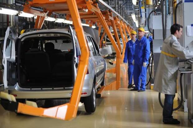Серийное производство автомобиля Lada Largus на заводе ОАО "АВТОВАЗ"